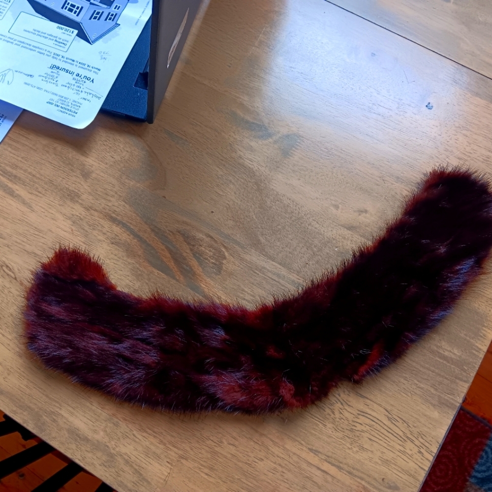 Vintage mink collar